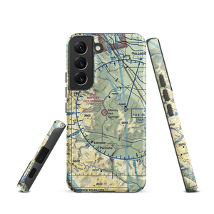 Mercey Hot Springs Airport (CN22) VFR Sectional Samsung Phone Case