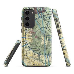 Mercey Hot Springs Airport (CN22) VFR Sectional Samsung Phone Case