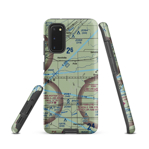 Merchant Homestead Airport (7NE6) VFR Sectional Samsung Phone Case