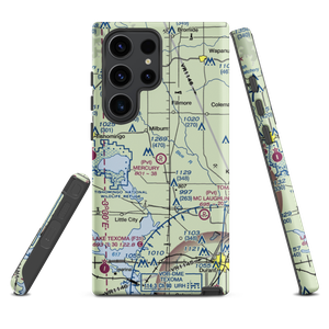 Mercury Ranch Airport (2OK1) VFR Sectional Samsung Phone Case