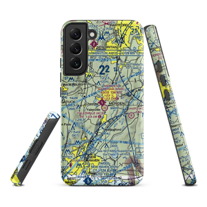 Meriden Markham Municipal Airport (MMK) VFR Sectional Samsung Phone Case