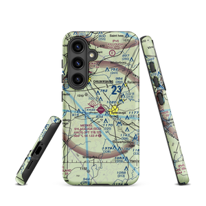 Merkel Field Sylacauga Municipal Airport (SCD) VFR Sectional Samsung Phone Case