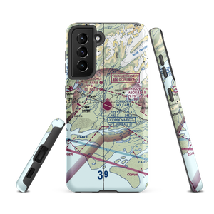 Merle K (Mudhole) Smith Airport (CDV) VFR Sectional Samsung Phone Case