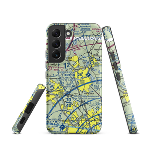 Merrimack Valley Seaplane Base (MA2) VFR Sectional Samsung Phone Case