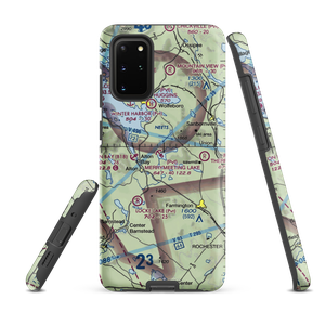 Merrymeeting Lake Seaplane Base (NH68) VFR Sectional Samsung Phone Case