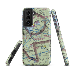 Merrymeeting Lake Seaplane Base (NH68) VFR Sectional Samsung Phone Case