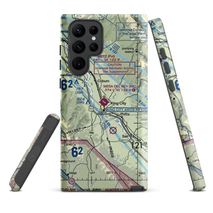 Mesa Del Rey Airport (KIC) VFR Sectional Samsung Phone Case