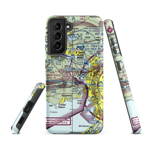 Mesmer Airport (NY49) VFR Sectional Samsung Phone Case