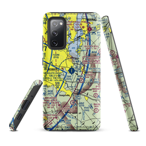 Mesquite Metro Airport (HQZ) VFR Sectional Samsung Phone Case