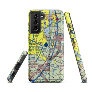 Mesquite Metro Airport (HQZ) VFR Sectional Samsung Phone Case