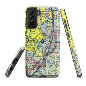 Mesquite Metro Airport (HQZ) VFR Sectional Samsung Phone Case