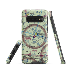 Metter Municipal Airport (MHP) VFR Sectional Samsung Phone Case