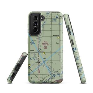 Mettler Airport (SD77) VFR Sectional Samsung Phone Case