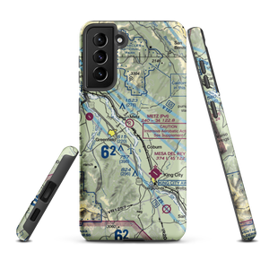 Metz Airport (3CA7) VFR Sectional Samsung Phone Case