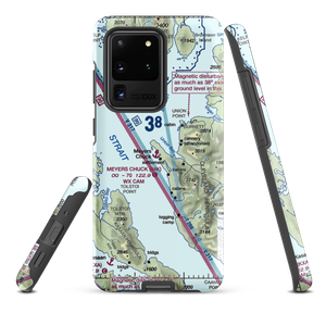 Meyers Chuck Seaplane Base (84K) VFR Sectional Samsung Phone Case