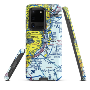 Miami Heliport (X48) VFR Sectional Samsung Phone Case