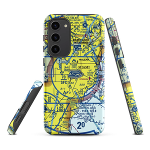 Miami International Airport (MIA) VFR Sectional Samsung Phone Case