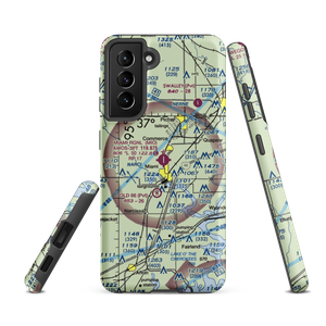 Miami Regional Airport (MIO) VFR Sectional Samsung Phone Case