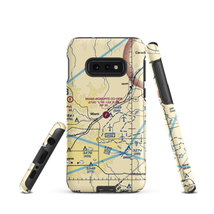 Miami Roberts County Airport (3E0) VFR Sectional Samsung Phone Case