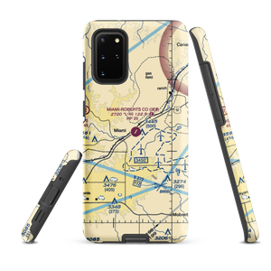 Miami Roberts County Airport (3E0) VFR Sectional Samsung Phone Case