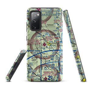 Miami University Airport (OXD) VFR Sectional Samsung Phone Case