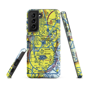 Miami-Opa Locka Executive Airport (OPF) VFR Sectional Samsung Phone Case