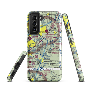 Michael Farm Airport (MU84) VFR Sectional Samsung Phone Case