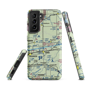 Michael Pfister Airport (86IS) VFR Sectional Samsung Phone Case