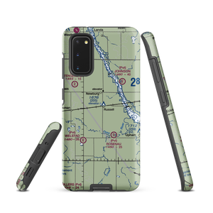 Michael Zurcher Farm Strip (94ND) VFR Sectional Samsung Phone Case