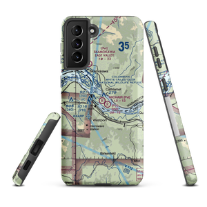 Michair Airport (WT44) VFR Sectional Samsung Phone Case