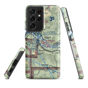 Michair Airport (WT44) VFR Sectional Samsung Phone Case