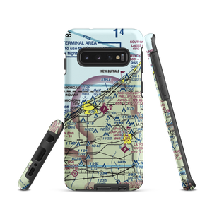 Michigan City Municipal Airport (MGC) VFR Sectional Samsung Phone Case