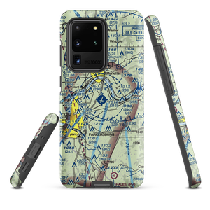 Mid Ohio Valley Regional Airport (PKB) VFR Sectional Samsung Phone Case