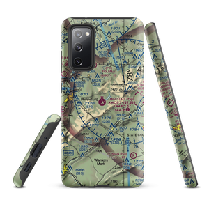 Mid-State Regional Airport (PSB) VFR Sectional Samsung Phone Case