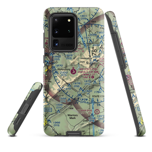 Mid-State Regional Airport (PSB) VFR Sectional Samsung Phone Case