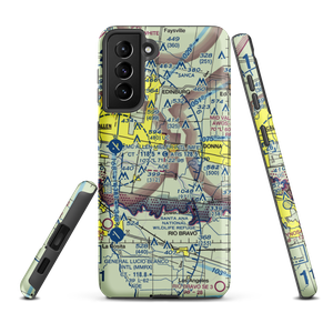 Mid-Valley Dusters Inc Airport (43TX) VFR Sectional Samsung Phone Case