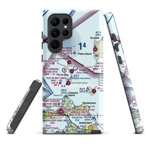 Middle Bass Island Airport (3T7) VFR Sectional Samsung Phone Case