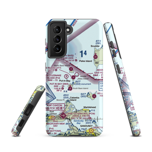 Middle Bass Island Airport (3T7) VFR Sectional Samsung Phone Case