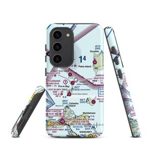 Middle Bass-East Point Airport (3W9) VFR Sectional Samsung Phone Case