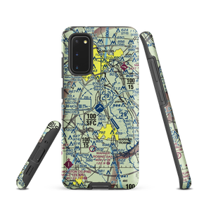 Middle Georgia Regional Airport (MCN) VFR Sectional Samsung Phone Case