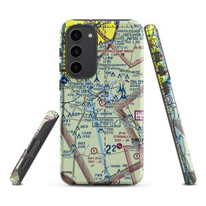 Midlake Airport (28TE) VFR Sectional Samsung Phone Case