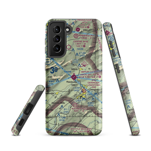 Mifflin County Airport (RVL) VFR Sectional Samsung Phone Case