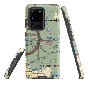 Mike's Place Airport (96OK) VFR Sectional Samsung Phone Case