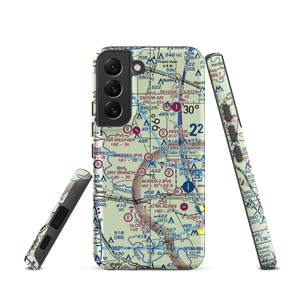 Mikeska Field (1XA4) VFR Sectional Samsung Phone Case