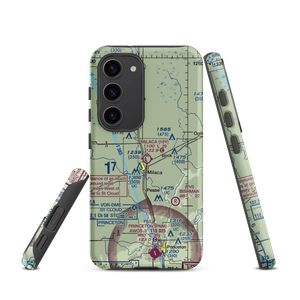 Milaca Municipal Airport (18Y) VFR Sectional Samsung Phone Case