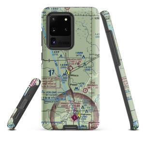 Milaca Municipal Airport (18Y) VFR Sectional Samsung Phone Case