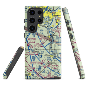 Milan Airport (MI09) VFR Sectional Samsung Phone Case