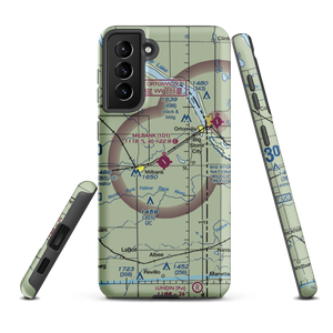 Milbank Municipal Airport (1D1) VFR Sectional Samsung Phone Case