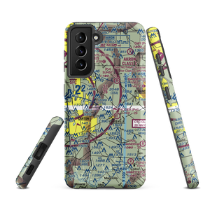 Milburn Airport (24OH) VFR Sectional Samsung Phone Case