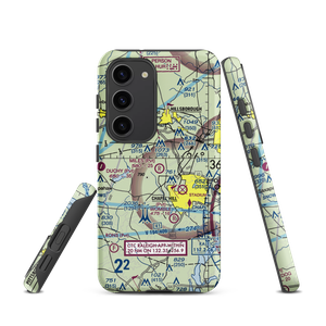 Miles Airport (NC34) VFR Sectional Samsung Phone Case